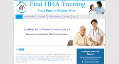 Desktop Screenshot of findhhatraining.com